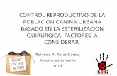 Control reproductivo de la población canina urbana basado en la ...