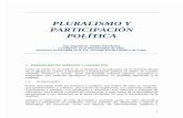 PLURALISMO Y PARTICIPACIÓN POLÍTICA