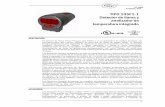 TIPO 105F1-1 Detector de llama y analizador de temperatura ...