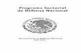 Programa Sectorial de Defensa Nacional