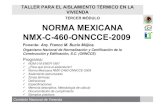 NORMA MEXICANA NMX-C-460-ONNCCE-2009