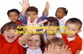 Aprendizaje social y emocional