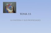 Tema 11   la materia y sus propiedades