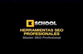 Herramientas seo profesionales (Master SEO KSchool)