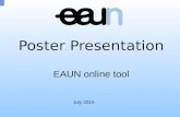 EAUN Poster Presentation Tool