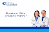 Neurología: Cómo prevenir la migraña | Clínica Internacional
