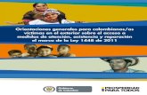 Orientaciones generales para colombianos/as víctimas en el ...
