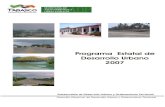 Programa Estatal de Desarrollo Urbano 2007