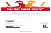 Estado “hackea”