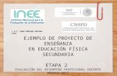 EJEMPLO DE PROYECTO DE ENSEÑANZA EDUCACIÓN FÍSICA SECUNDARIA