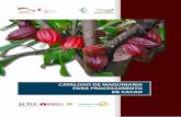 catalogo de maquinaria para procesamiento de cacao - Energypedia