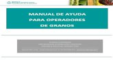 MANUAL DE AYUDA PARA OPERADORES DE GRANOS