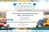 Guatemala Informe Semanal De Precios Del 15 Al 21 De Julio 2016
