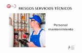 RIESGOS SERVICIOS TÉCNICOS POWER POINT