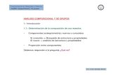 ANÁLISIS COMPOSICIONAL Y DE GRUPOS 1.- Introducción 1.1 ...