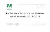 La Política Turística de México en el sexenio 2012-2018