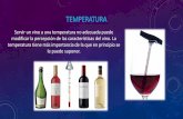 Temperatura y almacenamiento del vino