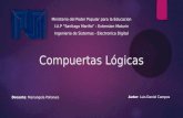 Electronica Digital - Compuertas logicas y Algebra Booleana