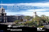 Guía de Negocios e Inversión en el Perú 2015/2016