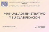 Manual administrativos