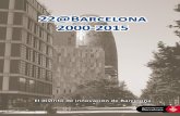 22@ Barcelona 2000-2015: El distrito de innovación de Barcelona