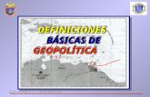 CONCEPTOS DE GEOPOLITICA Y ESTRATEGIA.
