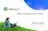 Alfresco Day Barcelona 2016 - Developer Track - Herramientas para administradores, el modulo "Support Tools"