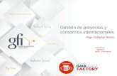 Gestión de proyectos y consorcios internacionales - Iñigo Cañadas (GFI)
