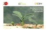 Biodegradabilidad de plásticos de uso agrícola - Ion ...