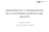 Diagnóstico y tratamiento de la estenosis aórtica del adulto