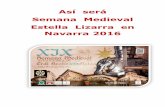 125  Así será  Semana  Medieval  Estella  Lizarra 2016