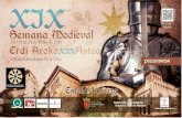 126  Programa de la Semana  Medieval Estella Lizarra 2016 .
