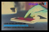Lean development en emprendimiento digital ¡Optimiza tus recursos de desarrollo!