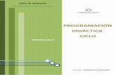 Programación didáctica del tercer ciclo