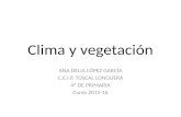 Clima y vegetación