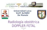 Doppler fetal obstetrico