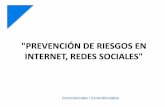 Charla/curso para padres sobre "prevención de riesgos en internet y redes sociales"