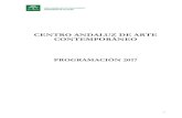Dossier programación del CAAC para 2017 (PDF)