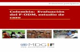 Colombia: Evaluación del F-ODM, estudio de caso