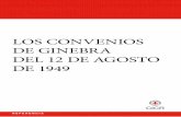 LOS CONVENIOS DE GINEBRA DEL 12 DE AGOSTO DE 1949