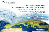 Informe de Competitividad del País Vasco 2015. Transformación ...