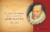 IV Centenario de la muerte de Cervantes Descarga el catálogo