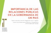 Importancia de las Relaciones Públicas en la Gobernanza de Un País