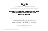 arquitectura religiosa del renacimiento en álava (1530-1611)