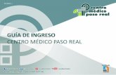Guía de ingreso Centro Médico Paso Real