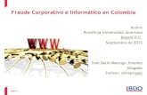 Fraude Corporativo e Informático en Colombia