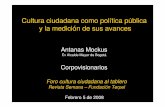 (Microsoft PowerPoint - Presentaci\363n Antanas Mockus - Cultura ...