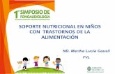 soporte nutricional en niños con trastornos de la alimentación