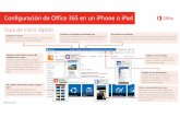 Configuración de Office 365 en un iPhone o iPad