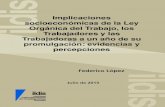 Implicaciones socioeconómicas de la Ley Orgánica del Trabajo, los ...